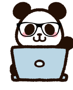 にこにこパンダ（えいこせんせい）